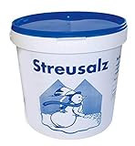 Hamann Streusalz Eimer 10 kg - Deutsches Steinsalz leicht streubar & hoher Anteil tauwirksamer Substanzen